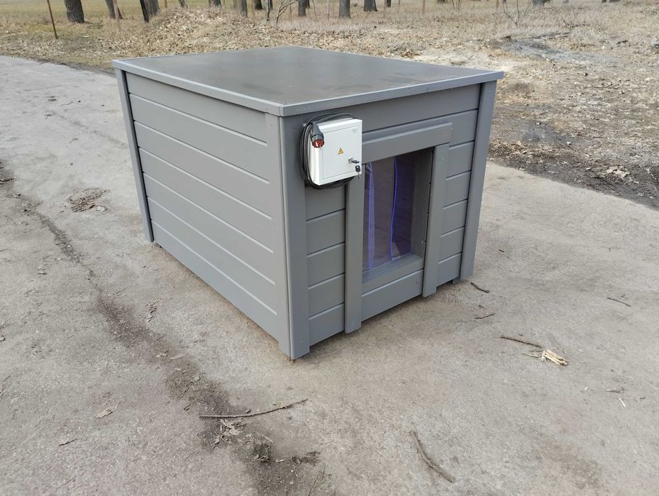 Утепленная БУДКА с ПОДОГРЕВОМ | Шторка