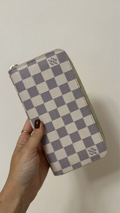 Гаманець Louis Vuitton clemence wallet damier azur