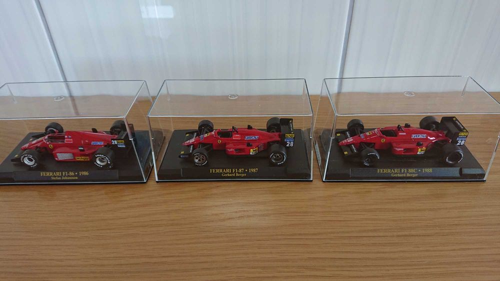 Ferrari Formula 1 (escala 1/43) - 1980 a 1997