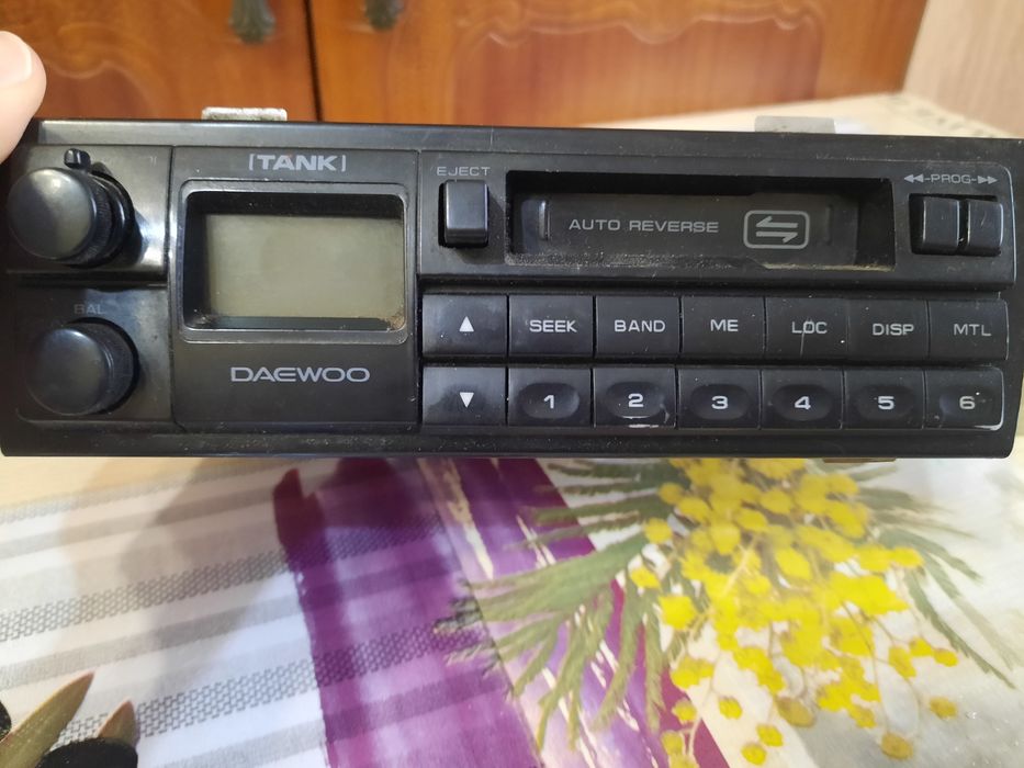 Магнітола касетна Daewoo робоча