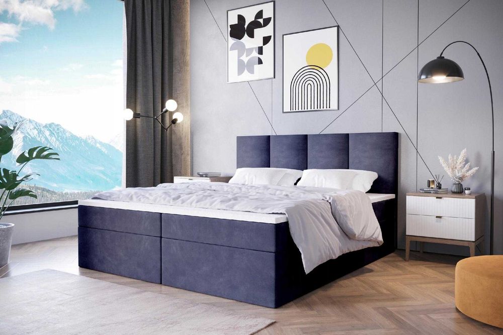 Łóżko kontynentalne DREAM, wysoka jakość, POLSKI producent!