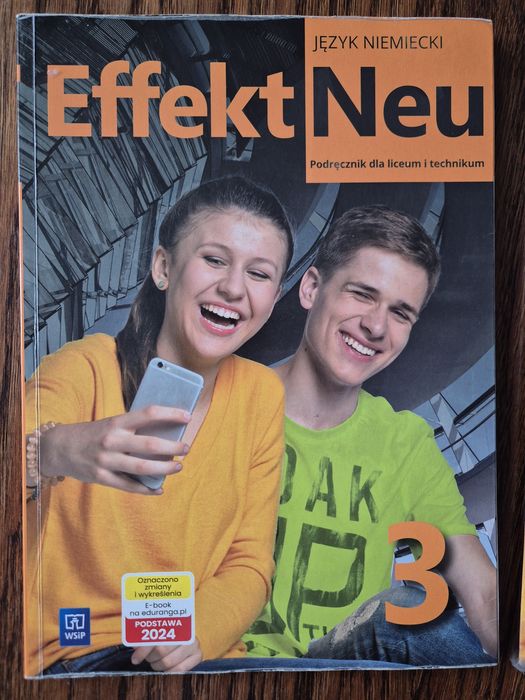Podręcznik Effekt Neu j.niemiecki 3 Nowa podstawa prog.2024