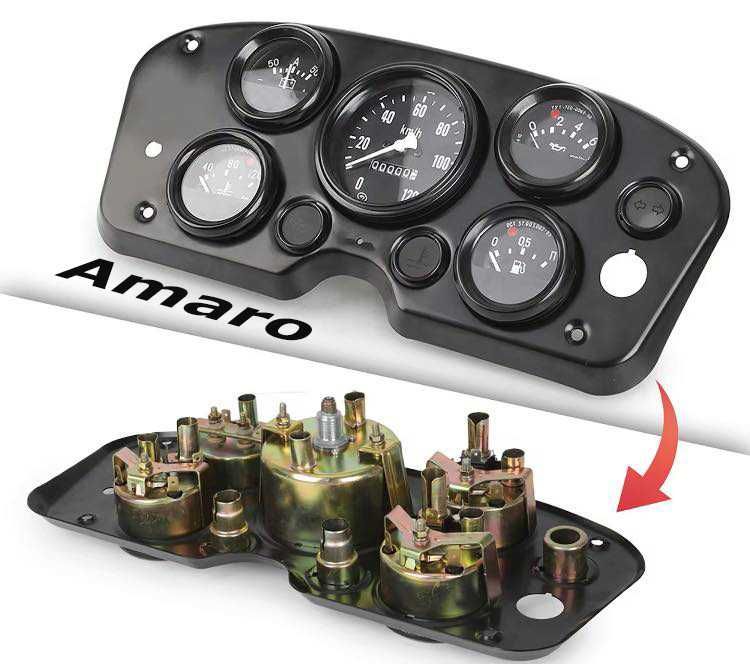 Quadrante/Velocímetro Universal Vintage/Antigo Carro/Jipe/Clássico|NOV