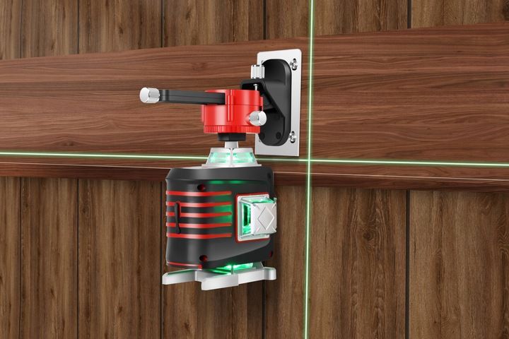 Laser Krzyżowy 16 Linii Poziomica Laserowa 360 Samopoziomująca 4d Wali