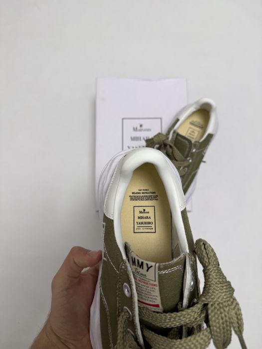кеды кеди Maison Mihara olive 42 43 Balenciaga rick owens vetements protocol index