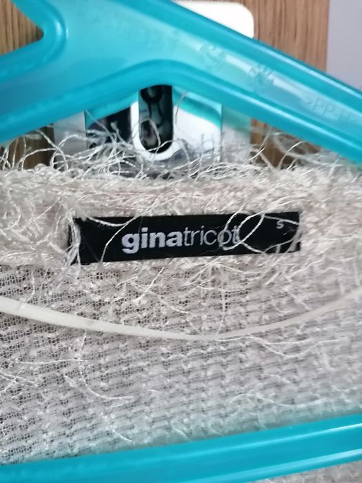 Narzutka Gina tricot kremowa
