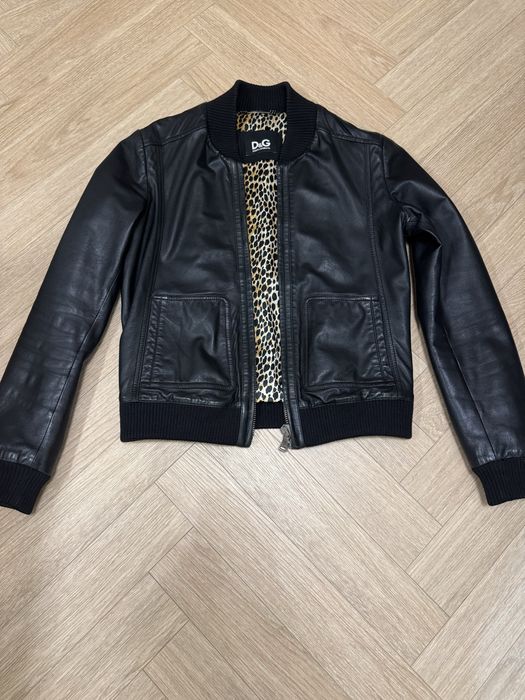 Куртка кожаная, D&G размер S