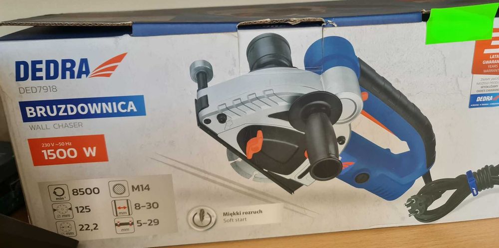 Bruzdownica DEDRA DED7918 1500W