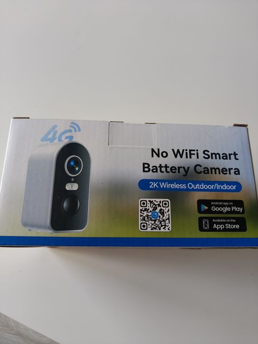 KKB kamera zewnętrzna 4G 2k solarna bez wifi