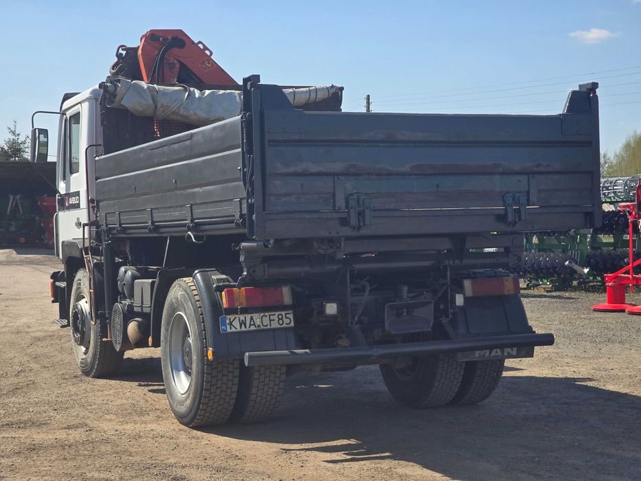 Man 19.272 wywrotka 4x2 HDS kiper