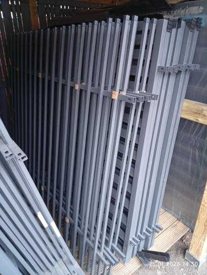 Wyprzedaż bram i ogrodzeń antracyt NOWE-RÓŻNE MODELE-300 PLN