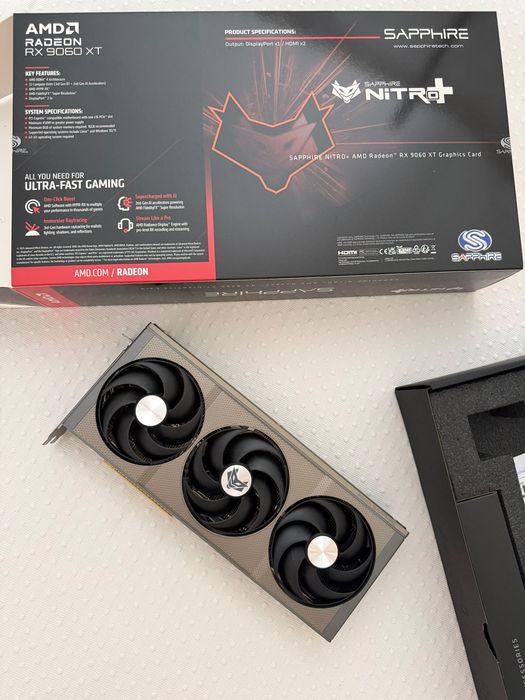 AMD radeon RX 9060 XT SAPPHIRE