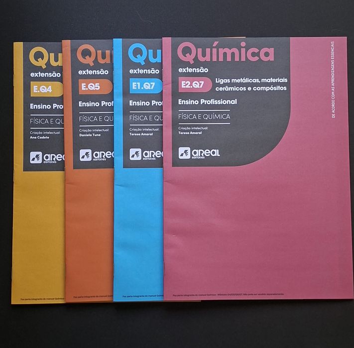 Manual Química Q4,Q5,Q6 e Q7 (ensino profissional)