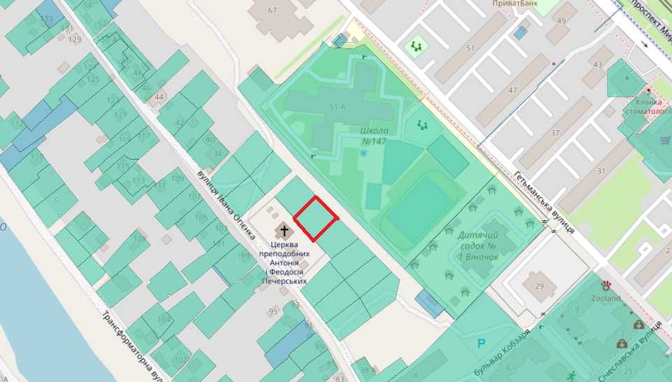 Продам участок ул.Рылеева