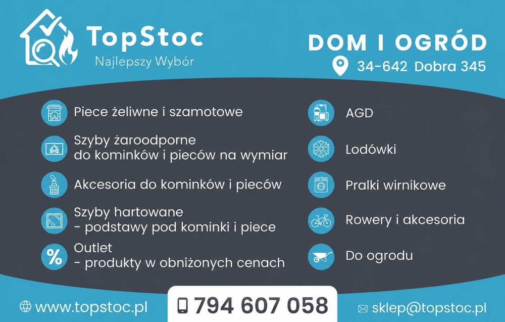 Szyba do kominka na wymiar szkło żaroodporne polerowane 800°C + gratis