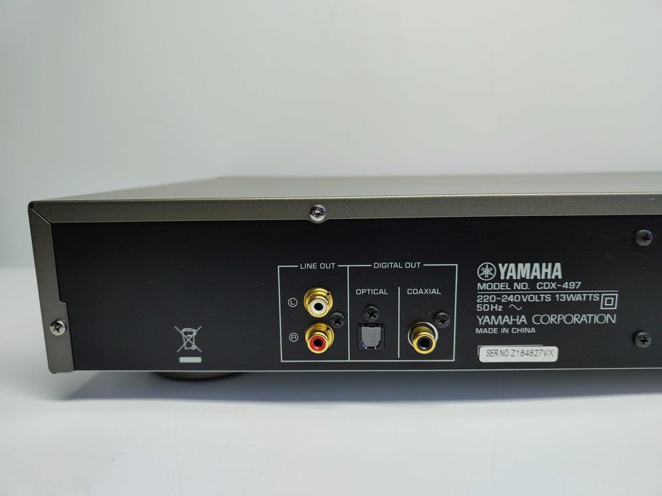 YAMAHA CDX-497 odtwarzacz CD Optical Coaxial