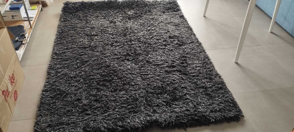 Anthracite Gray Carpet 1.40 m X 1.90 m