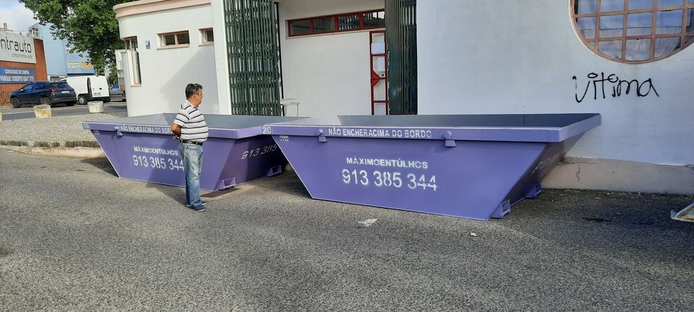 Aluguer de contentores para entulhos