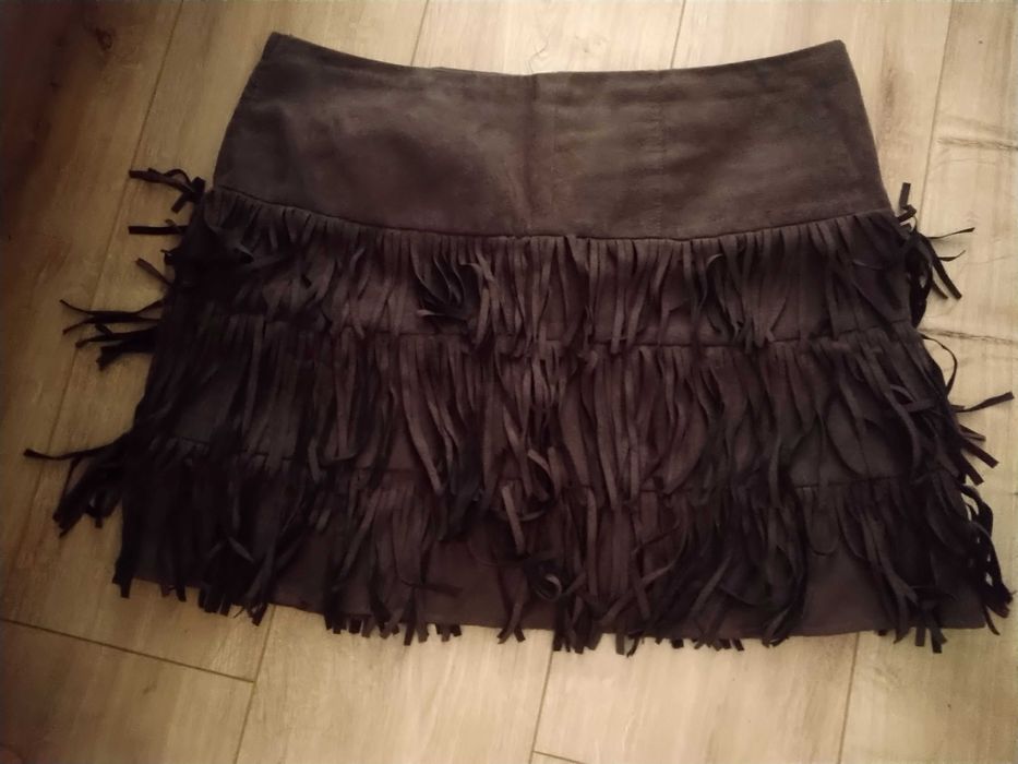 Brązowe wysokie buty
