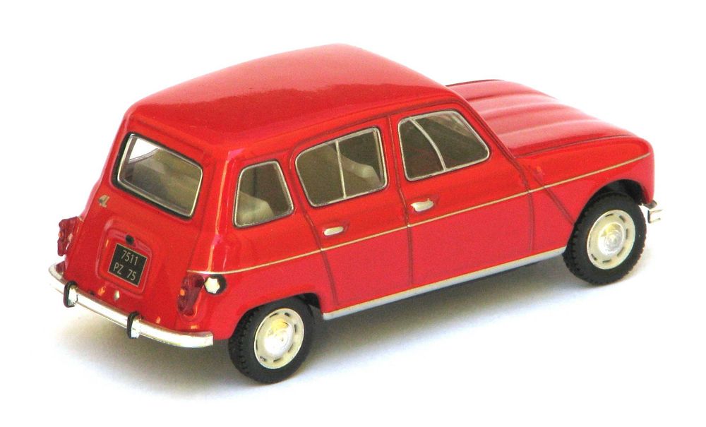 Conjunto Renault Ile Séguin Celta4, 4 cv, R4L, Norev 1/43
