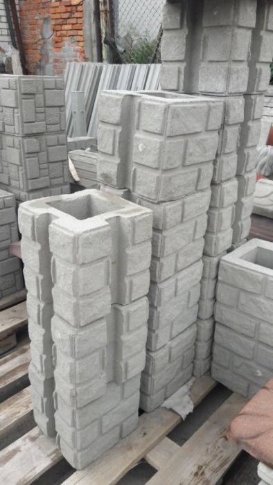 Блоки бетонні декоративні