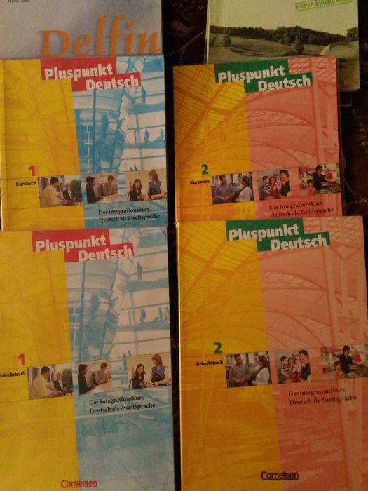 Немецкий язык Hueber DaF 2, Hauptkurs, Cornelsen Pluspunkt