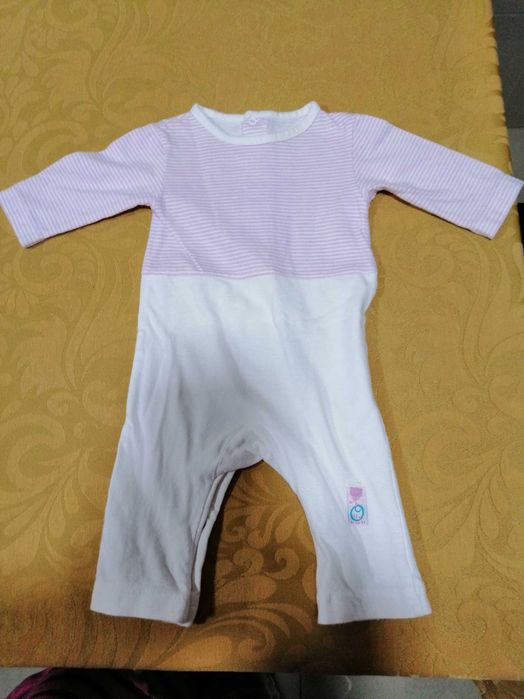 3 babygrows, Chicco, até 1 mês
