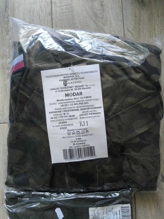 Mundur polowy rozmiar M/S 124P/MON