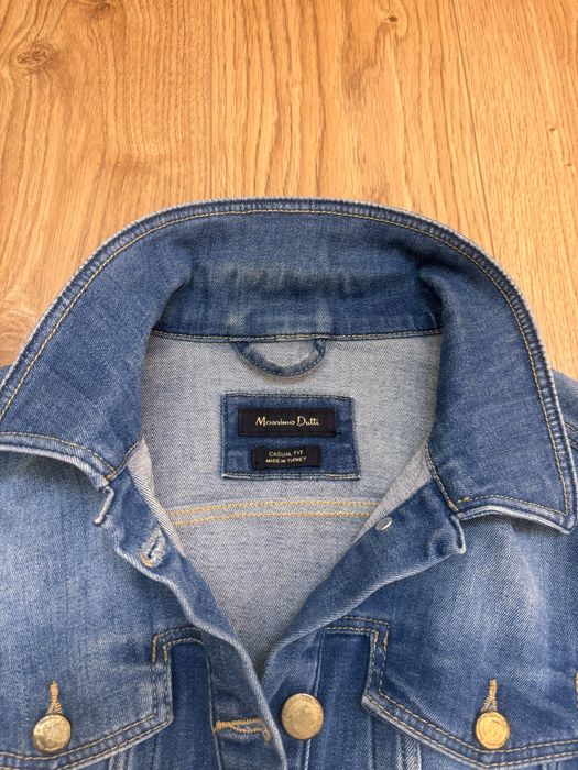 Massimo Dutti świetna kurtka jeansowa