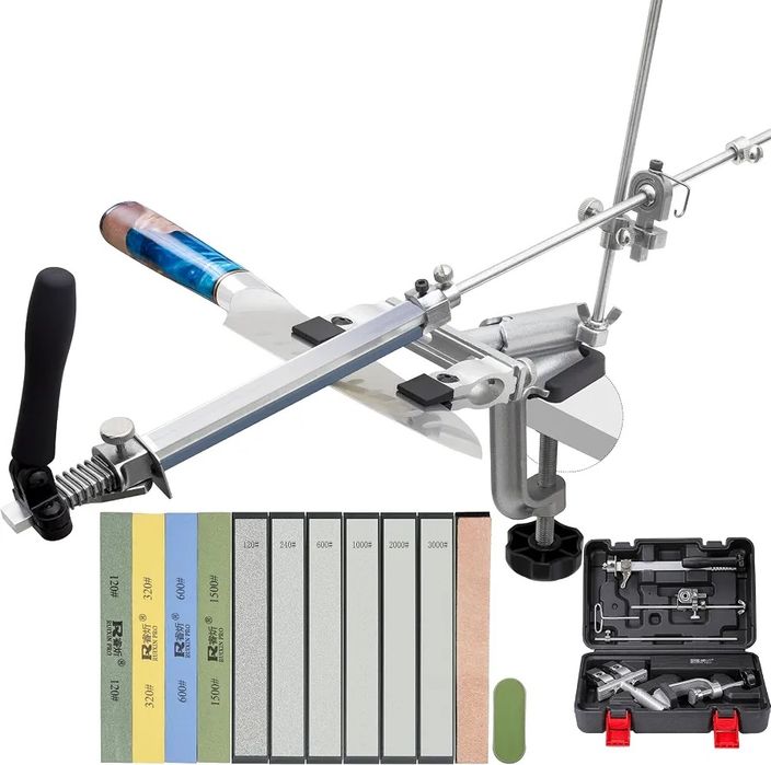 RUIXIN PRO   RX-009 profesjonalny system ostrzenia noży, obracany o 360