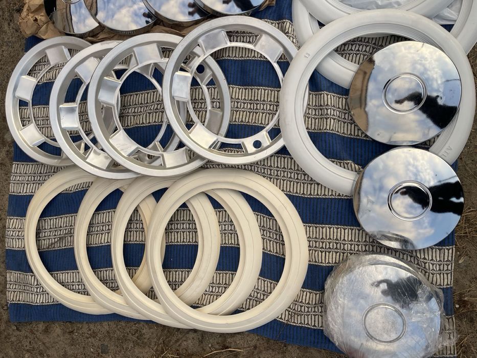 Колпаки москвич  408. 412 хром