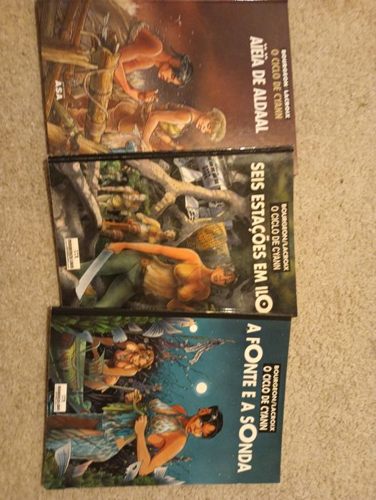 Ciclo de Cyann -F. Bourgeon e Lacroix: Seis Estações ,,,A Fonte.; etc*