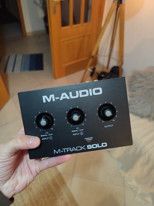 Interface de Áudio M-Track Solo