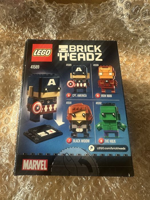 LEGO BrickHeadz 41589 Captain America