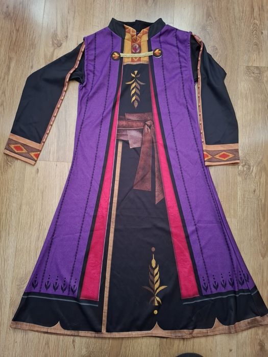 Strój karnawałowy przebranie ANNA Kraina Lodu 2, 122/128