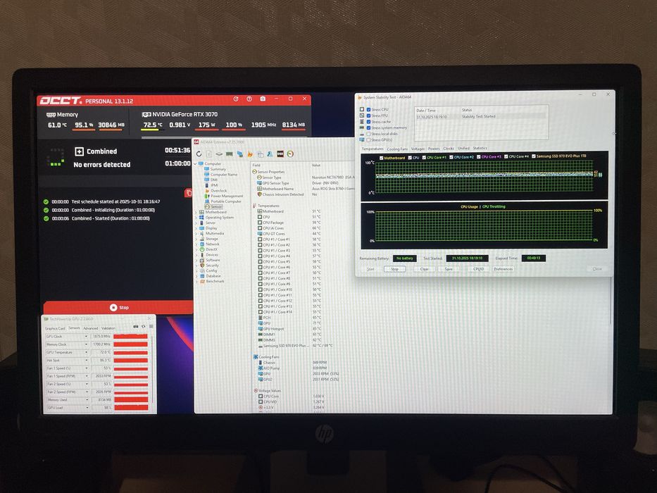 Ігровий ПК ITX i5 13500, 32 Ram, RTX 3070, 1TB SSD
