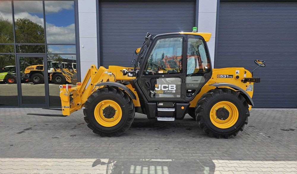 JCB 531-70 KLIMA Joystick FABRYCZNIE NOWA Kamera Ładowarka 7m 3,1t