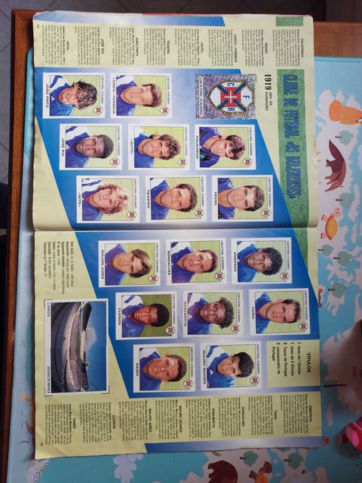 Caderneta Completa Liga Portuguesa 93/94