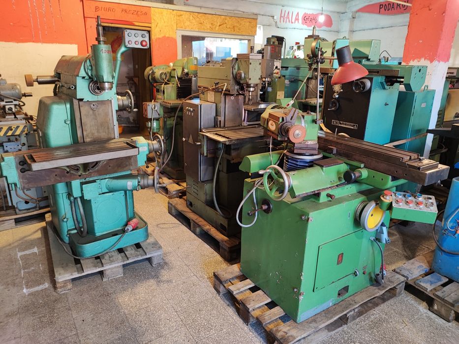 Szlifierka taśmowa do płaszczyzn rur tokarka frezarka uniwersalna piła