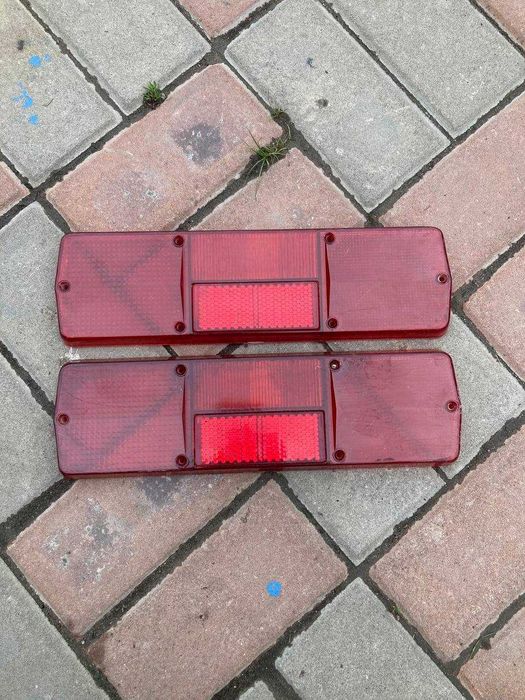 Задние стекла стопов КАМАЗ | ЗИЛ | ЗАЗ | Пара | Красного цвета