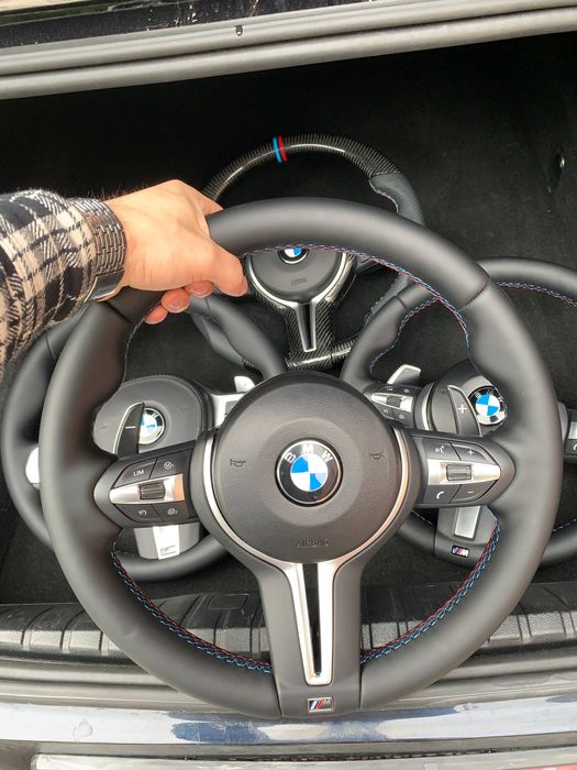 Шкіряне M Кермо Руль М3 стиль BMW F series F20 F21 F22 F23 F30 F31 F32 F33 F36 X3 F25 F26 F15 F16
