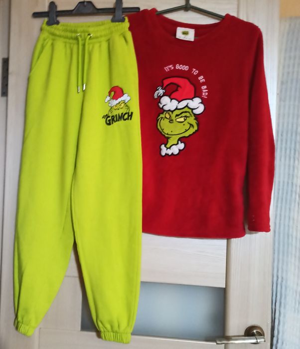 Костюмы детские с Гринчем 5 штук  р. XS-S,M