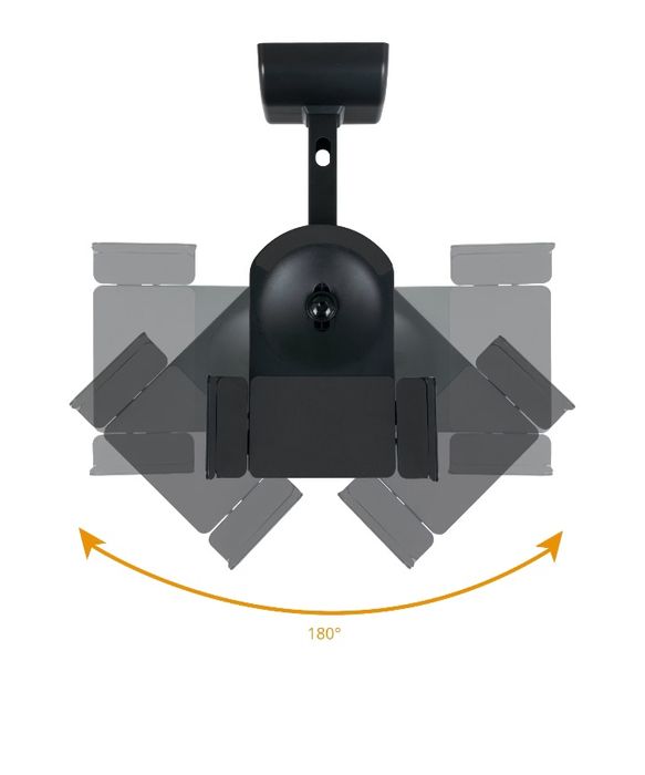 Pronomic SWM-25 BK Uchwyt ścienny do głośników