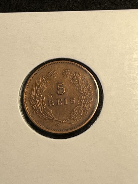 5 Reis 1893. ; 1897 ( Bronze )