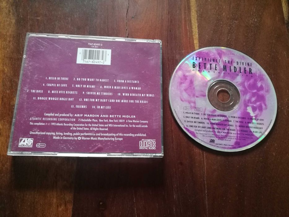 Bette Midler - Experience The Divine - Greatest Hits CD
