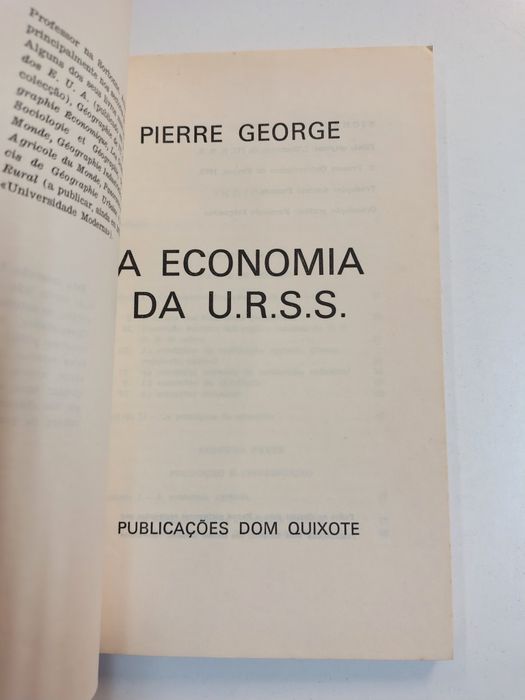 A economia da U.R.S.S., de Pierre George