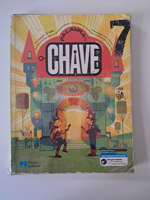 Livro escolar de português 7 ano