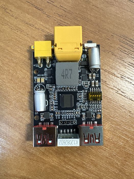 Модуль 2в1: повербанк (PD, QC 100W), зарядка для 2S-7S Li-ion/LiFePO4
