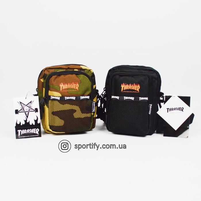 Сумка Thrasher месенджер трешер бананка трешар
