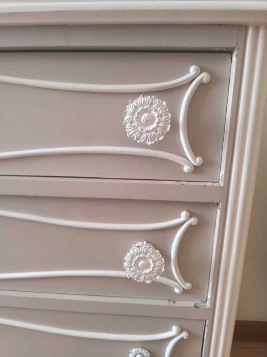 Cómoda + mesinhas de cabeceira - estilo "Queen Anne"